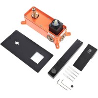 Смеситель для раковины Orange Lutz M04-722b Черный матовый