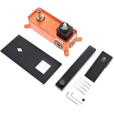 Смеситель для раковины Orange Lutz M04-722b Черный матовый