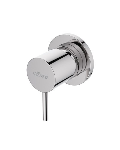 Встраиваемый однорычажный смеситель с тонкой ручкой CEZARES LEAF-DIM-L-01