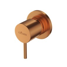 Встраиваемый однорычажный смеситель с тонкой ручкой CEZARES LEAF-DIM-L-SS