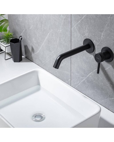 Смеситель для раковины Allen Brau Priority 5.31030-31 Черный матовый