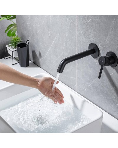 Смеситель для раковины Allen Brau Priority 5.31030-31 Черный матовый