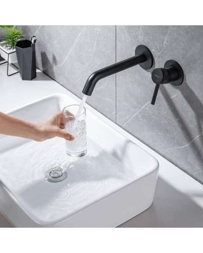 Смеситель для раковины Allen Brau Priority 5.31030-31 Черный матовый