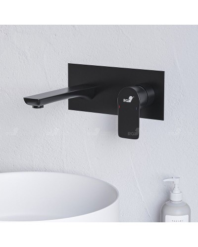 Смеситель для раковины RGW Shower Panels SP-46B 51140546-04 Черный матовый