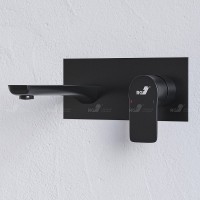 Смеситель для раковины RGW Shower Panels SP-46B 51140546-04 Черный матовый