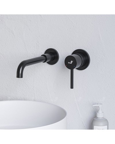 Смеситель для раковины RGW Shower Panels SP-47B 51140547-04 Черный матовый