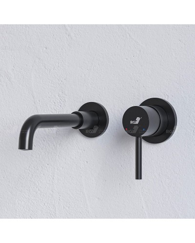 Смеситель для раковины RGW Shower Panels SP-47B 51140547-04 Черный матовый