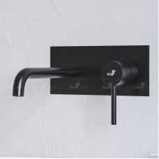Смеситель для раковины RGW Shower Panels SP-45-11B 51140545-04 Черный матовый