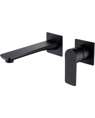 Смеситель для раковины Abber Weiss Insel AF8082B Черный матовый