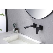 Смеситель для раковины Abber Weiss Insel AF8082B Черный матовый