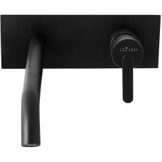 Смеситель для раковины Cezares Leaf LEAF-BLI1-NOP Черный матовый