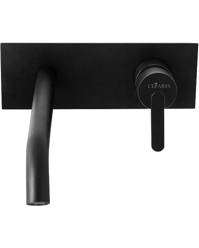 Смеситель для раковины Cezares Leaf LEAF-BLI1-NOP Черный матовый