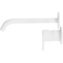 Смеситель для раковины Cezares Leaf LEAF-BLI2-BIO Белый матовый