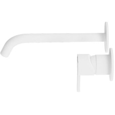 Смеситель для раковины Cezares Leaf LEAF-BLI2-BIO Белый матовый