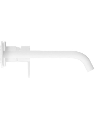 Смеситель для раковины Cezares Leaf LEAF-BLI2-BIO Белый матовый