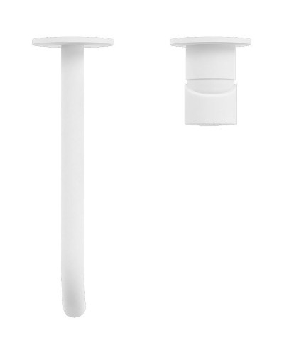 Смеситель для раковины Cezares Leaf LEAF-BLI2-BIO Белый матовый