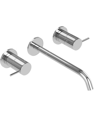 Смеситель для раковины Cezares Leaf LEAF-BLI3L-L-01-W0 Хром