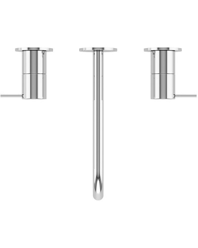 Смеситель для раковины Cezares Leaf LEAF-BLI3L-L-01-W0 Хром