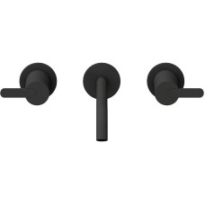 Смеситель для раковины Cezares Leaf LEAF-BLI3L-NOP Черный матовый