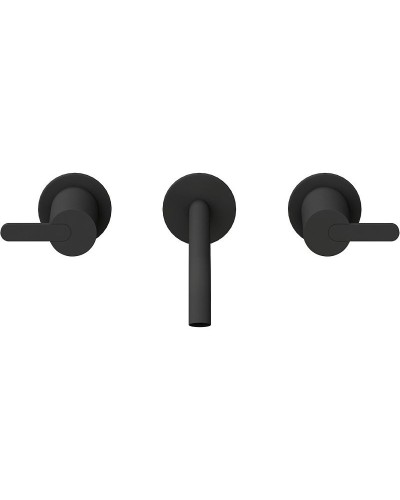 Смеситель для раковины Cezares Leaf LEAF-BLI3L-NOP Черный матовый