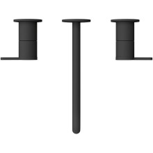 Смеситель для раковины Cezares Leaf LEAF-BLI3L-NOP Черный матовый