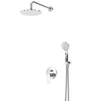 Душевая система с дивиатором для верхнего и ручного душа верхний душ из стены CEZARES CZR-B-DSIP-01