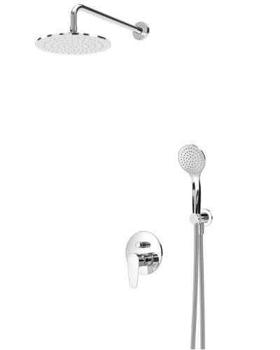 Душевая система с дивиатором для верхнего и ручного душа верхний душ из стены CEZARES CZR-B-DSIP-01