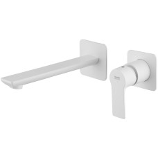 Смеситель для раковины Remer Energy EY15PLBO Белый матовый