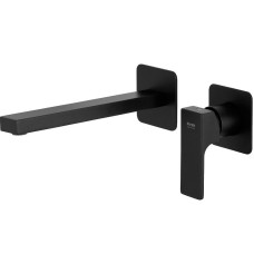 Смеситель для раковины Remer Absolute AU15PLNO Черный матовый