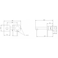 Смеситель для раковины Abber Emotion AF8812W Белый