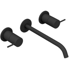 Смеситель для раковины Cezares Leaf LEAF-BLI3L-L-NOP Черный матовый