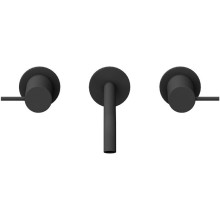 Смеситель для раковины Cezares Leaf LEAF-BLI3L-L-NOP Черный матовый