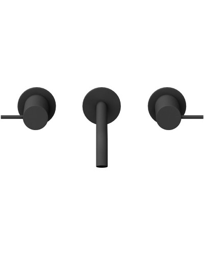 Смеситель для раковины Cezares Leaf LEAF-BLI3L-L-NOP Черный матовый