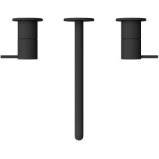 Смеситель для раковины Cezares Leaf LEAF-BLI3L-L-NOP Черный матовый