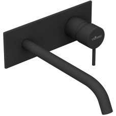 Смеситель для раковины Cezares Leaf LEAF-BLI1-L-NOP Черный матовый