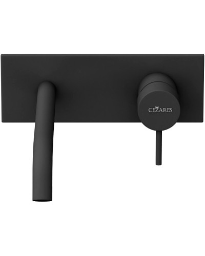 Смеситель для раковины Cezares Leaf LEAF-BLI1-L-NOP Черный матовый