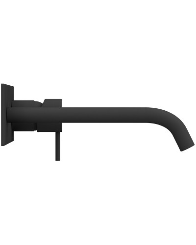 Смеситель для раковины Cezares Leaf LEAF-BLI1-L-NOP Черный матовый