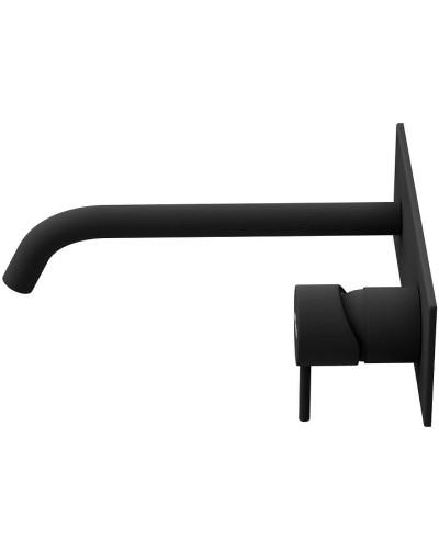 Смеситель для раковины Cezares Leaf LEAF-BLI1-L-NOP Черный матовый