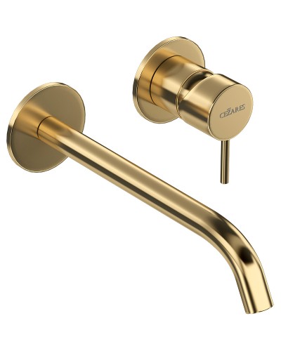 Смеситель для раковины Cezares Leaf LEAF-BLI2-L-SR Sunrise