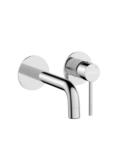 Смеситель для раковины встраиваемый с внутренней частью, без донного клапана CEZARES RELAX-BLI2-1-01-W0