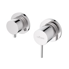 Встраиваемый однорычажный смеситель на 3 выхода с тонкой ручкой CEZARES LEAF-VDIM3-L-01