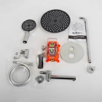 Душевой комплект встраиваемый с изливом BelBagno MARINO-VDSET-CRM