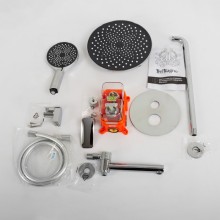 Душевой комплект встраиваемый с изливом BelBagno MARINO-VDSET-CRM