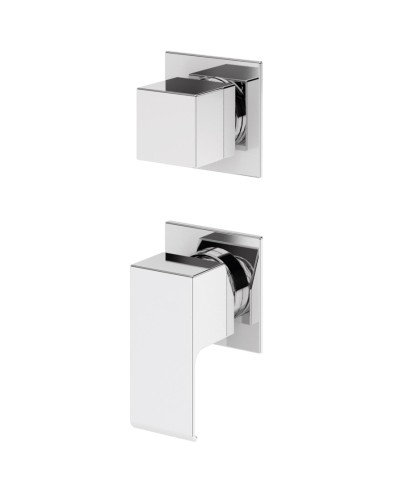 Встраиваемый смеситель для душа с поворотным переключателем на 4 выхода CEZARES PORTA-VDIM4-M-BIO