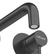 Смеситель для раковины встраиваемый с внутренней частью, без донного клапана CEZARES RELAX-BLI2-1-NOP-W0