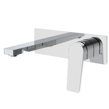 Смеситель для раковины без донного клапана встраиваемый BelBagno ARDENTE-BLVM-CRM-W0