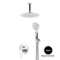 Душевая система с дивиатором для верхнего и ручного душа и потолочный верхний душ CEZARES CZR-B-DSIS-NOP