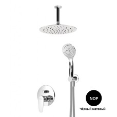 Душевая система с дивиатором для верхнего и ручного душа и потолочный верхний душ CEZARES CZR-B-DSIS-NOP