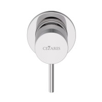 Встраиваемый однорычажный смеситель с тонкой ручкой CEZARES LEAF-DIM-L-01