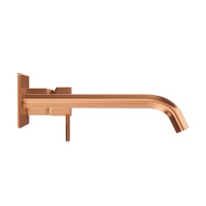 Смеситель для раковины встраиваемый однорычажный, с тонкой ручкой CEZARES LEAF-BLI1-20-L-SS